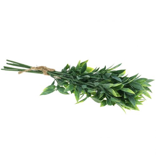 Floristik24 Alloro nel mazzo verde artificiale 40 cm 7 pezzi