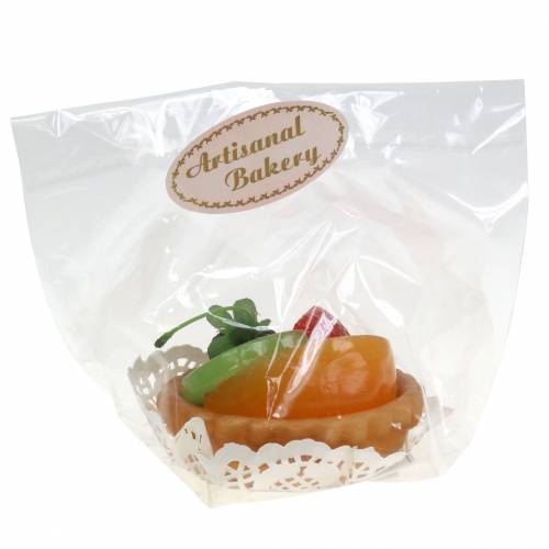 Floristik24 Crostata Kiwi artificiale Ø8cm