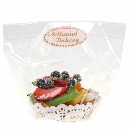 Floristik24 Crostata mandarino artificiale Ø8cm