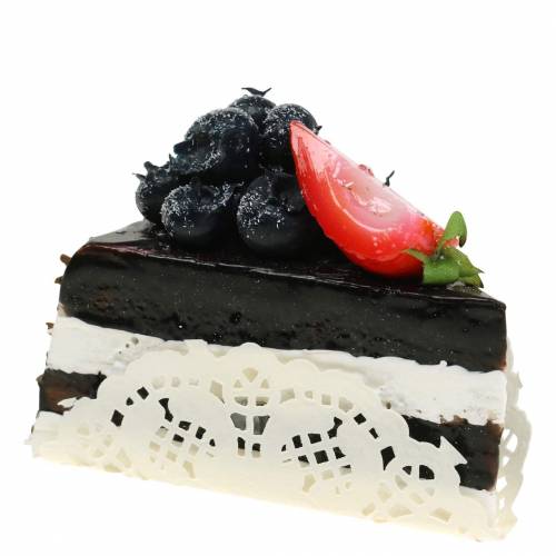 Floristik24 Torta al cioccolato artificiale 10cm