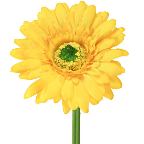Fiori Artificiali Gerbera Sole Giallo Fiore Da Giardino 47cm