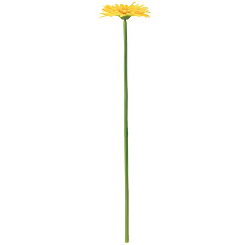 Prodotto Fiori Artificiali Gerbera Sole Giallo Fiore Da Giardino 47cm