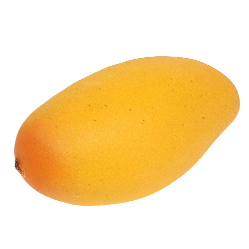 Floristik24 Giallo mango artificiale 13 cm
