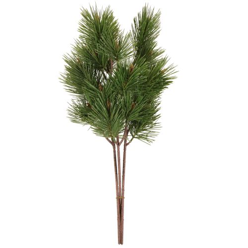 Prodotto Rami di pino artificiali rami di Natale verdi 53cm 3 pezzi