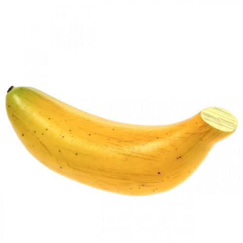 Prodotto Frutta decorativa banana artificiale Frutta artificiale Ø4cm 13cm