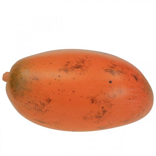 Frutto decorativo mango artificiale Frutto artificiale Ø7cm L12cm