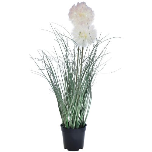 Prodotto Piante artificiali in vaso barba di capra piante artificiali in vaso 58cm