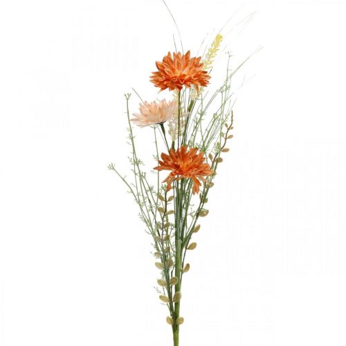 Floristik24 Fiori di prato artificiali Fiori artificiali arancioni alla decorazione estiva Pick