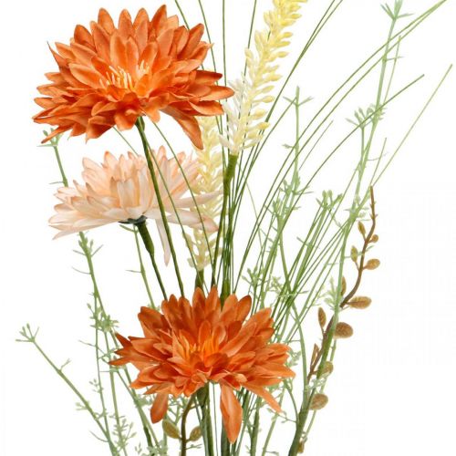 Floristik24 Fiori di prato artificiali Fiori artificiali arancioni alla decorazione estiva Pick