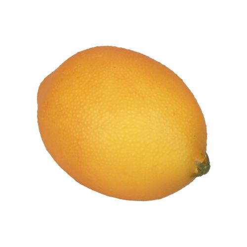 Floristik24 Manichini alimentari decorativi al limone artificiale arancione 8,5 cm