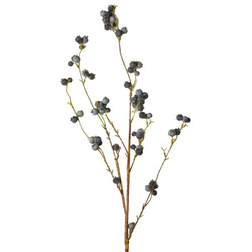 Ramo artificiale con mirtilli blu 110cm