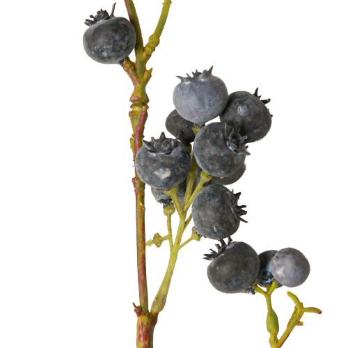 Prodotto Ramo artificiale con mirtilli blu 110cm