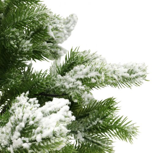 Prodotto Mini albero di Natale artificiale in un sacco Snowy Ø32cm H55cm