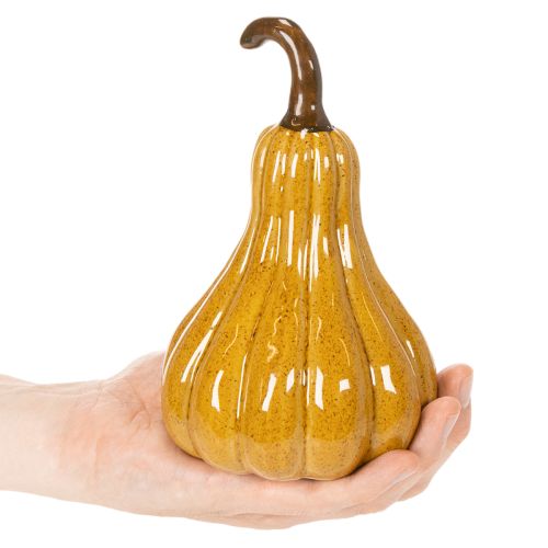 Zucca decorativa per la tavola di Halloween, 18 cm | Floristik24.it