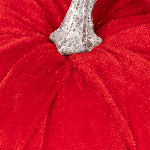 Zucca in tessuto come decorazione da tavola, decorazione autunnale, 13 cm, 3 pezzi | Floristik24.it