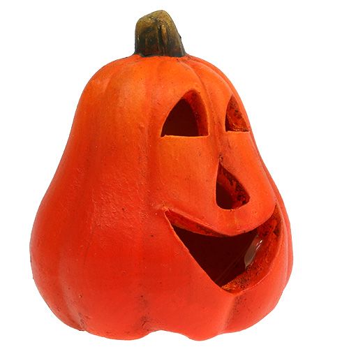 Floristik24 Lanterna di zucca mix 6cm - 8cm con LED 6 pezzi