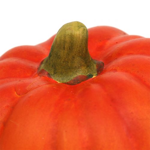 Floristik24 Zucca arancione in ceramica Ø6cm H8,5cm