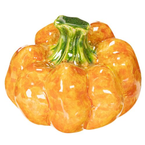 Statuetta di zucca per decorazione autunnale della tavola, decorazione autunnale, 10 cm, 2 pezzi | Floristik24.it