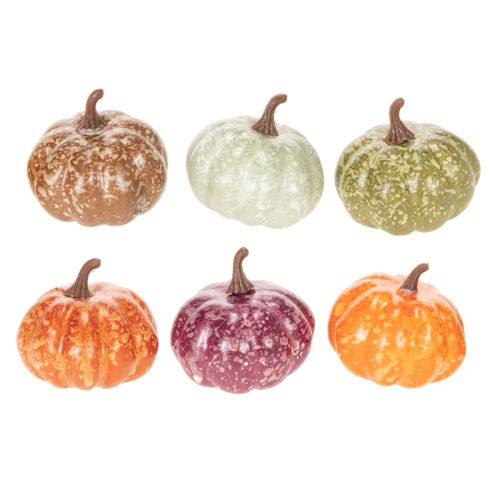 Set di mini decorazioni a forma di zucca, decorazioni autunnali e di Halloween, colori assortiti, 4 cm, 24 pezzi acquistare | Floristik24.it