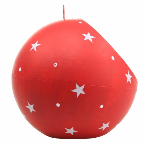 Prodotto Palla di Natale per appendere Babbo Natale e LED rossi Ø20cm per batterie