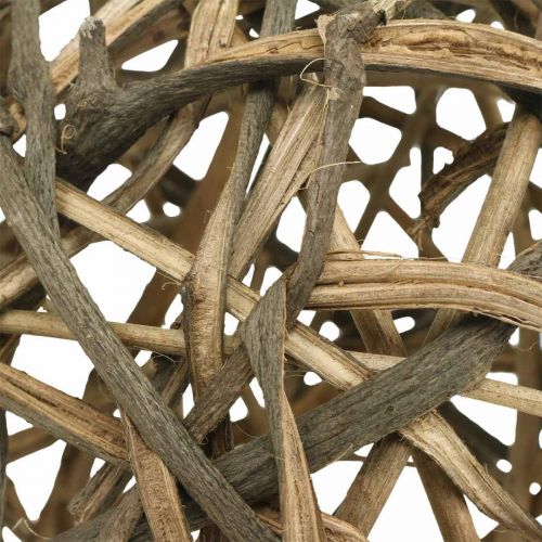 Floristik24 Palla decorativa legno di vigna naturale Ø20cm