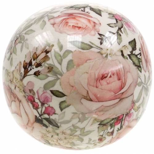 Floristik24 Palla decorativa rosa terracotta rosa chiaro Ø9cm
