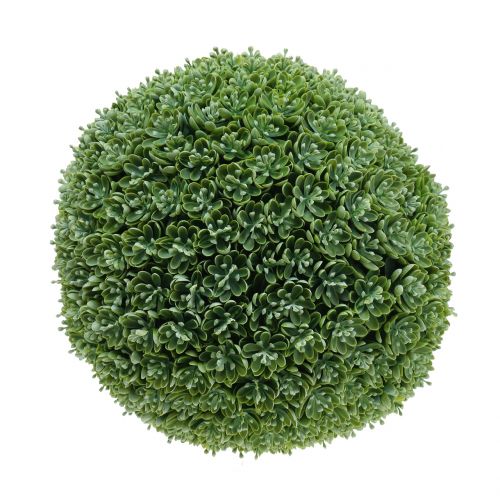 Floristik24 Palla di bosso verde artificiale Ø28cm