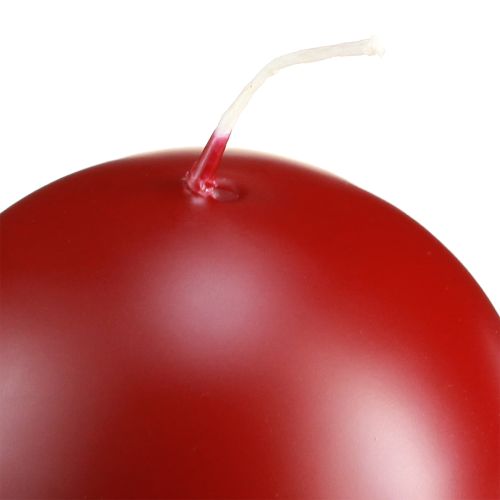 Prodotto Candele a sfera 60mm rosso antico 16 pezzi