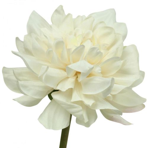 Prodotto Fiore artificiale Dalia Bianco Fiore artificiale con bocciolo H57cm