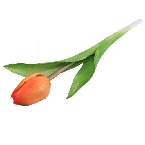 Prodotto Fiore artificiale Tulip Orange Real Touch fiore primaverile H21cm