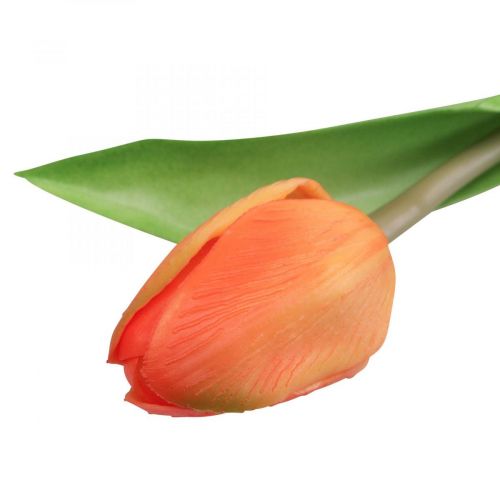 Prodotto Fiore artificiale Tulip Orange Real Touch fiore primaverile H21cm
