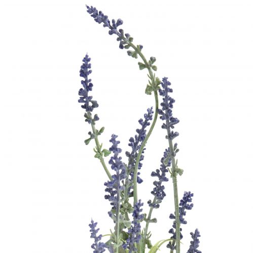 Prodotto Fiori artificiali decorazione lavanda ramo di lavanda viola 48 cm