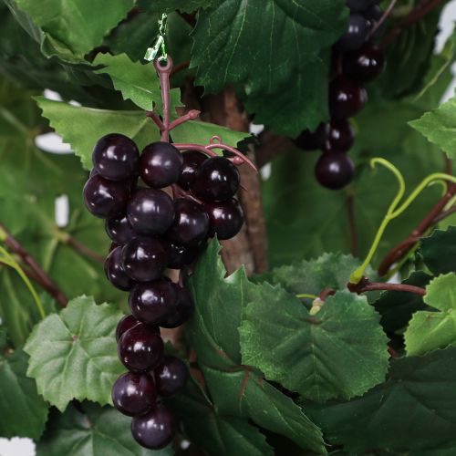 Prodotto Pianta artificiale in vaso Vite artificiale con uva H120cm