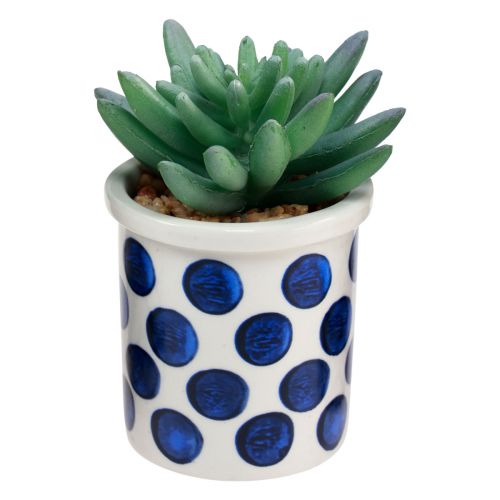 Prodotto Piante artificiali piante grasse pianta verde artificiale 9-12,5 cm 4 pezzi