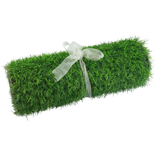 Floristik24 Rotolo di prato decorativo deco erba artificiale verde 32×136 cm