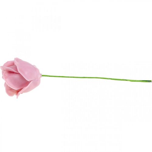 Prodotto Rose artificiali rose di cera rosa rose decorative cera Ø6cm 18 pz