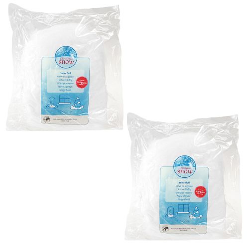 Prodotto Neve artificiale Soffice neve artificiale A base biologica 100 g × 2 pezzi