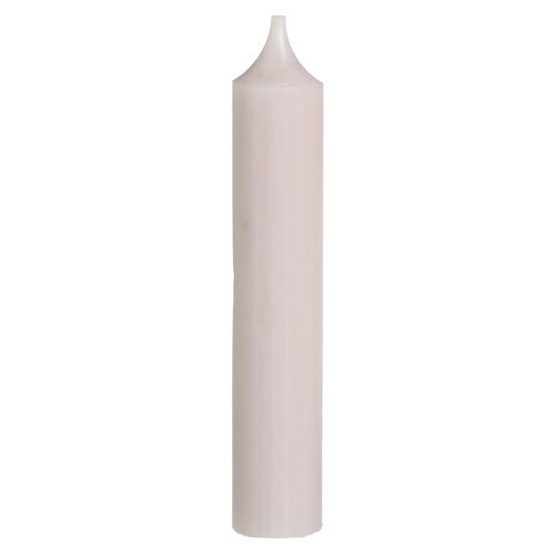 Floristik24 Candele bastoncino corto colore rosa chiaro 21×110mm 6 pz