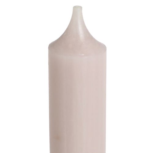 Prodotto Candele bastoncino corto colore rosa chiaro 21×110mm 6 pz