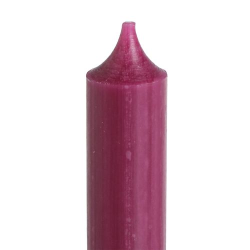 Prodotto Candele bastoncino corto candele di cera Berry 21×110mm 6 pz