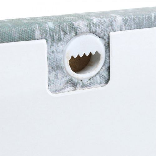 Prodotto Quadro LED Natale paesaggio invernale con panchina Murale LED 58x38cm