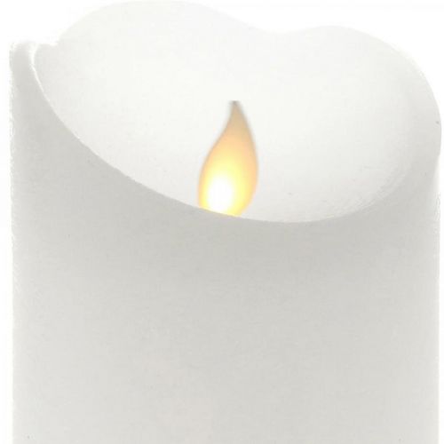 Prodotto Candela a colonna in cera per candele a LED Candele in cera a LED Ø7,5cm H10cm