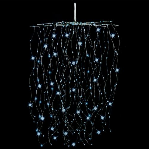 Floristik24 Cascata di luci Micro-LED bianco freddo 320