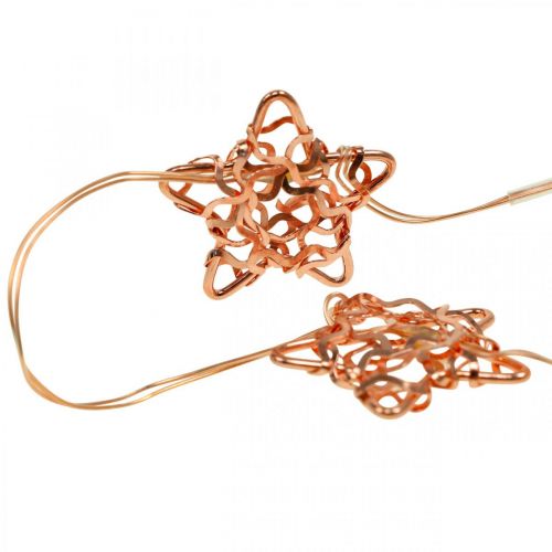 Prodotto Catena luminosa a LED stelle micro timer LED all&#39;interno di rame 1,90 m
