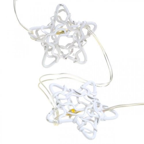 Prodotto Catena luminosa a LED stelle micro timer LED all&#39;interno bianco 1,90 m