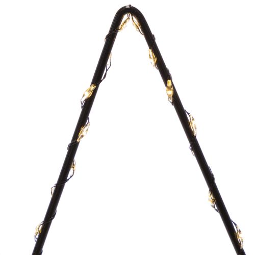 Stella a LED con vano batterie su supporto per davanzale e tavolo, 46 cm | Floristik24.it