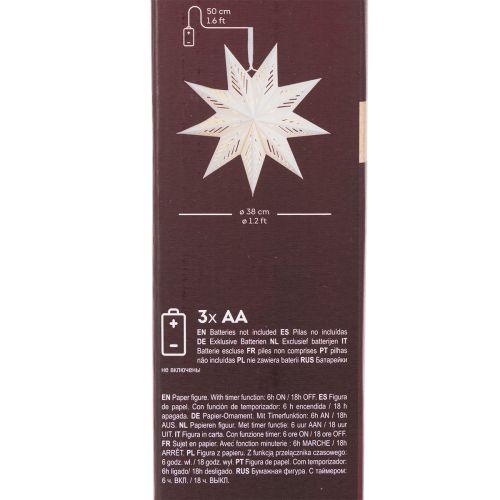 Decorazione natalizia a LED a