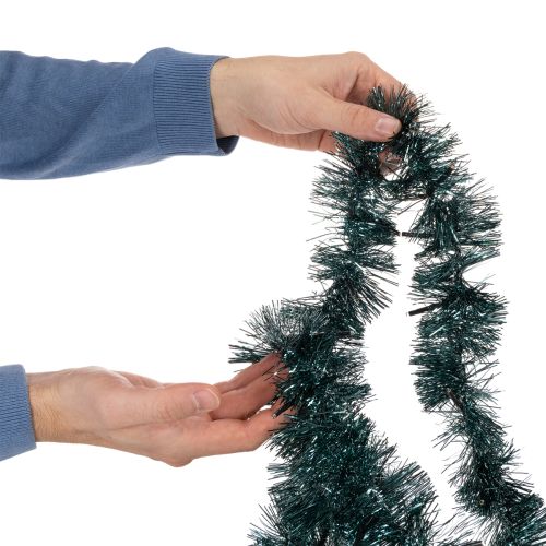 Ghirlanda natalizia di tinsel con 60 LED e timer, per esterni, 3 m | Floristik24.it