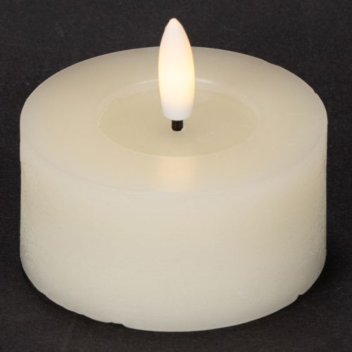 Candela a LED, luce bianca