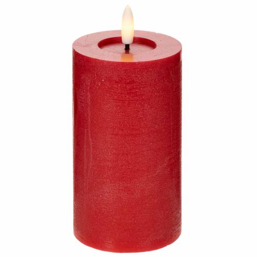 Candela a colonna a LED rossa
